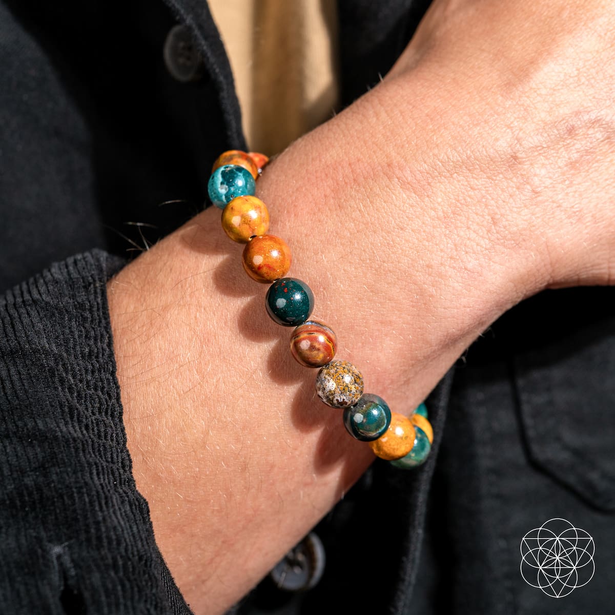 Quiet My Mind – Ocean Jasper Bracelet - Pileggi on the Square Salon Powered by Gatto Salon Group
