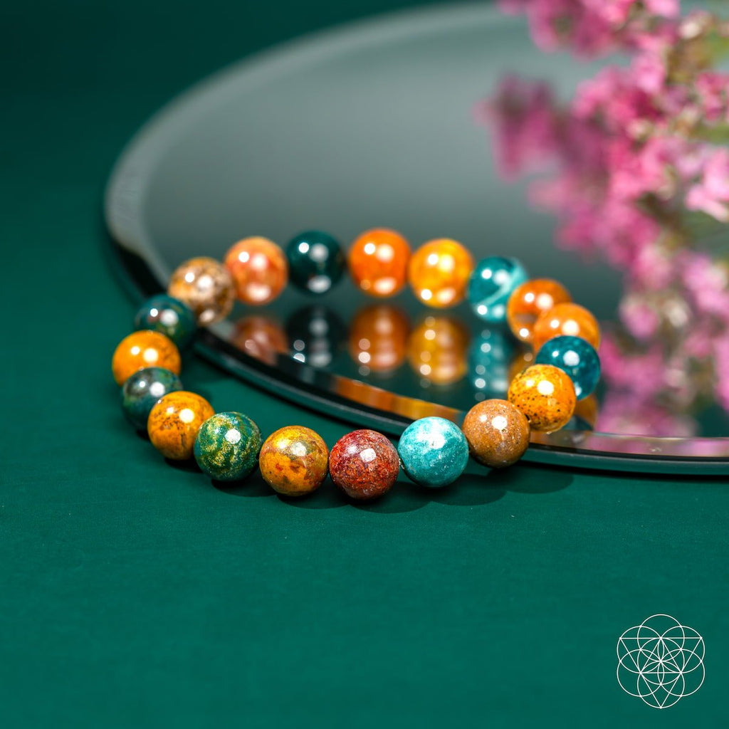 Quiet My Mind – Ocean Jasper Bracelet - Pileggi on the Square Salon Powered by Gatto Salon Group