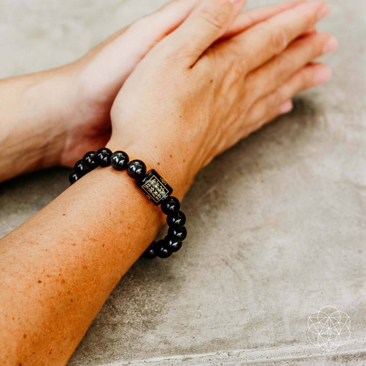 Rainbow Obsidian Protection Bracelet - Pileggi on the Square Salon Powered by Gatto Salon Group