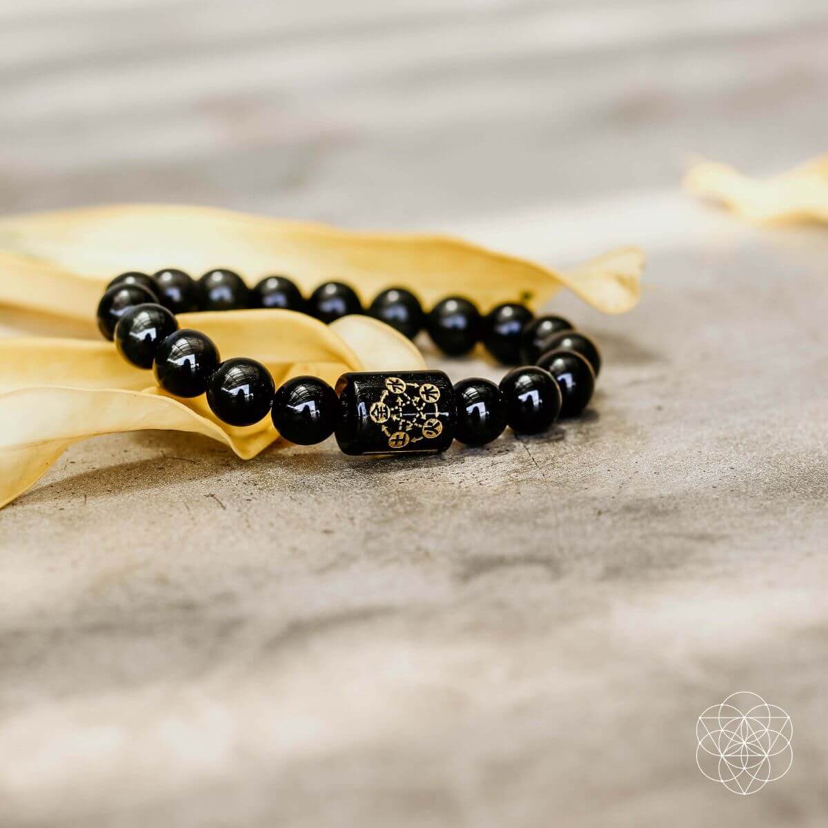 Rainbow Obsidian Protection Bracelet - Pileggi on the Square Salon Powered by Gatto Salon Group