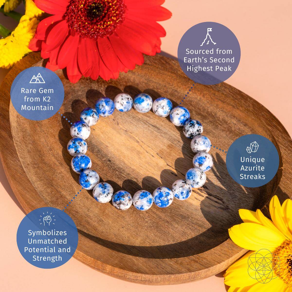 Rare K2 Stone Bracelet of Spiritual Adventure - Pileggi on the Square Salon Powered by Gatto Salon Group