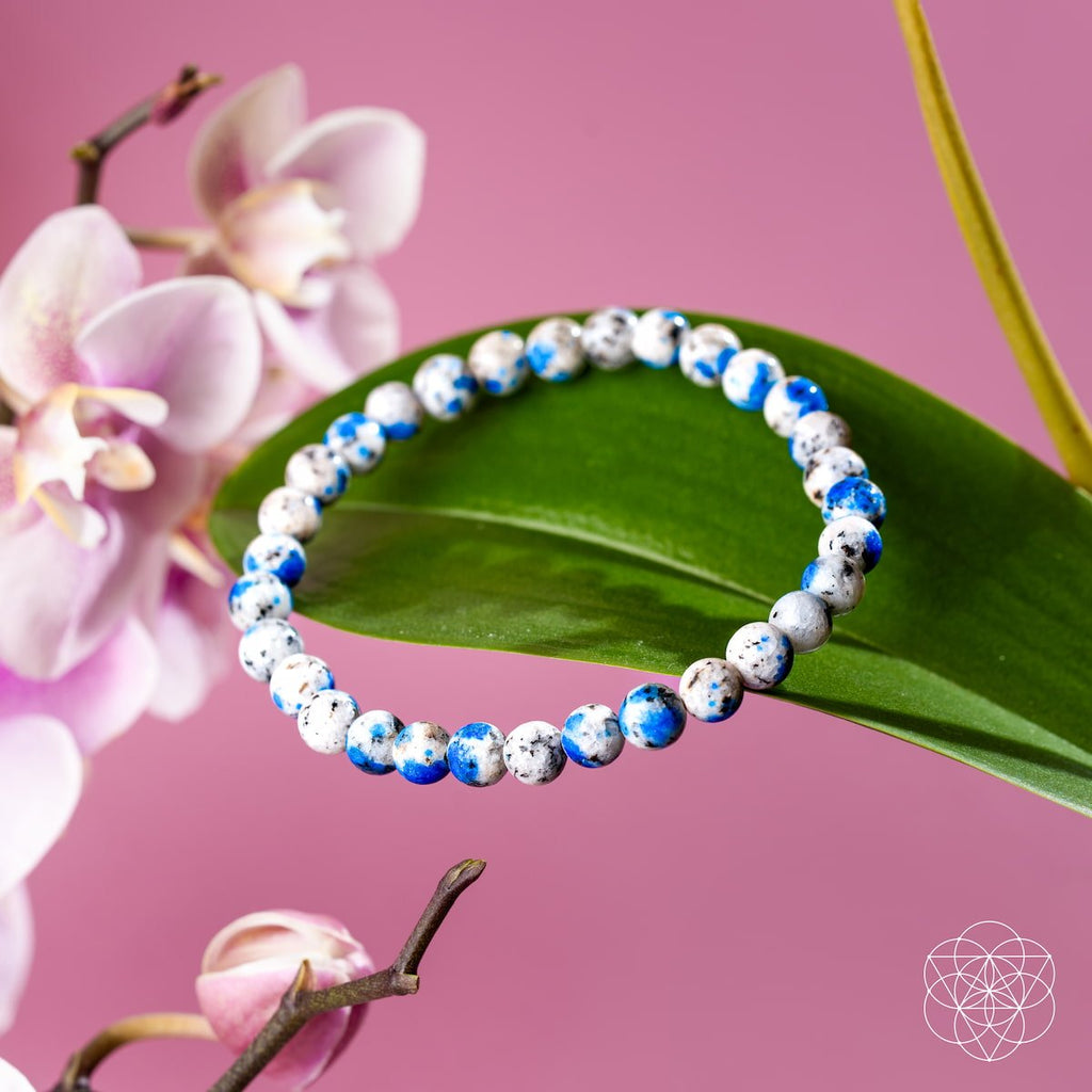 Rare K2 Stone Bracelet of Spiritual Adventure | 6mm - Pileggi on the Square Salon Powered by Gatto Salon Group