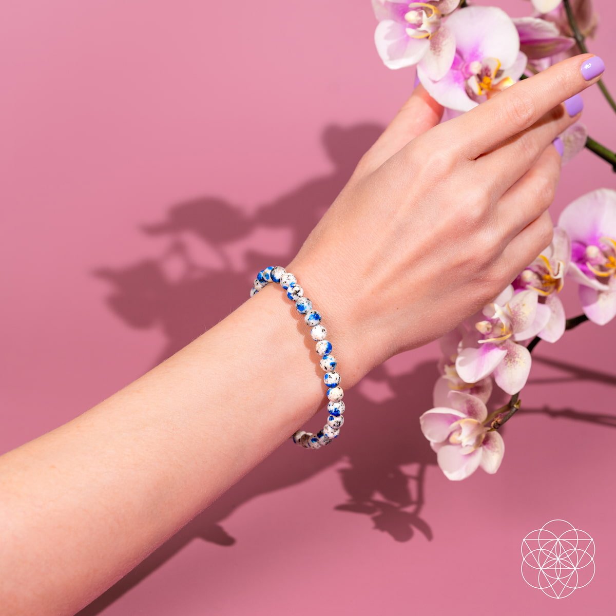 Rare K2 Stone Bracelet of Spiritual Adventure | 6mm - Pileggi on the Square Salon Powered by Gatto Salon Group