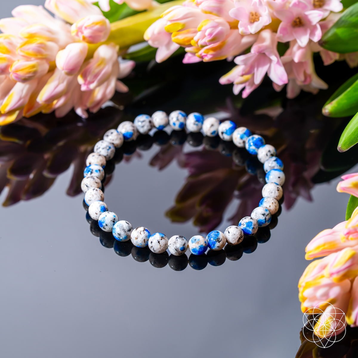 Rare K2 Stone Bracelet of Spiritual Adventure | 6mm - Pileggi on the Square Salon Powered by Gatto Salon Group