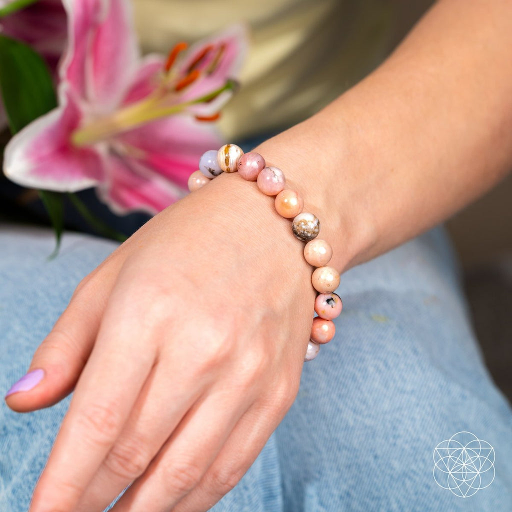 Repair My Heart - The Peruvian Pink Opal Bracelet - Pileggi on the Square Salon Powered by Gatto Salon Group