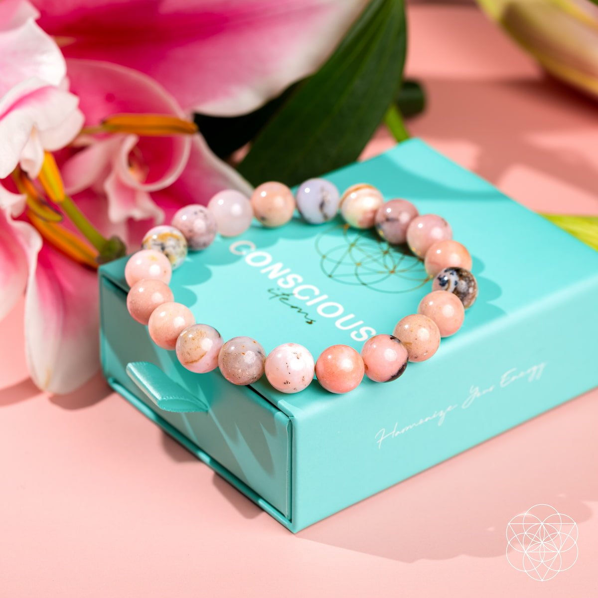 Repair My Heart - The Peruvian Pink Opal Bracelet - Pileggi on the Square Salon Powered by Gatto Salon Group