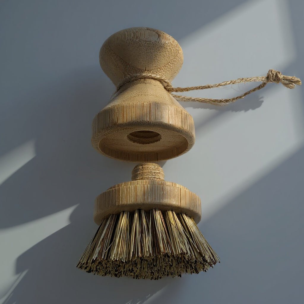 Replacement Screw-on Heads for Modular Bamboo Brushes