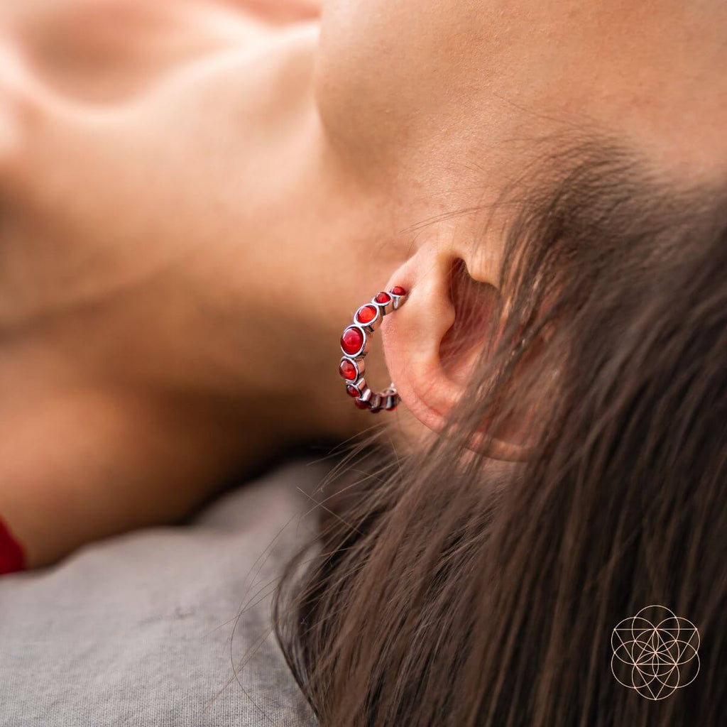 Rising Phoenix: Carnelian Earrings of Ambition - Pileggi on the Square Salon Powered by Gatto Salon Group