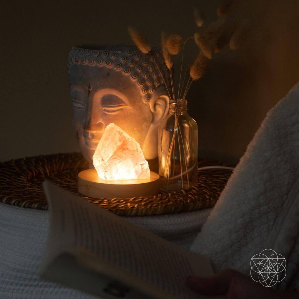 Rose Quartz Lamp of Compassion - Pileggi on the Square Salon Powered by Gatto Salon Group