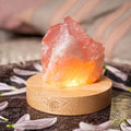 Rose Quartz Lamp of Compassion - Pileggi on the Square Salon Powered by Gatto Salon Group