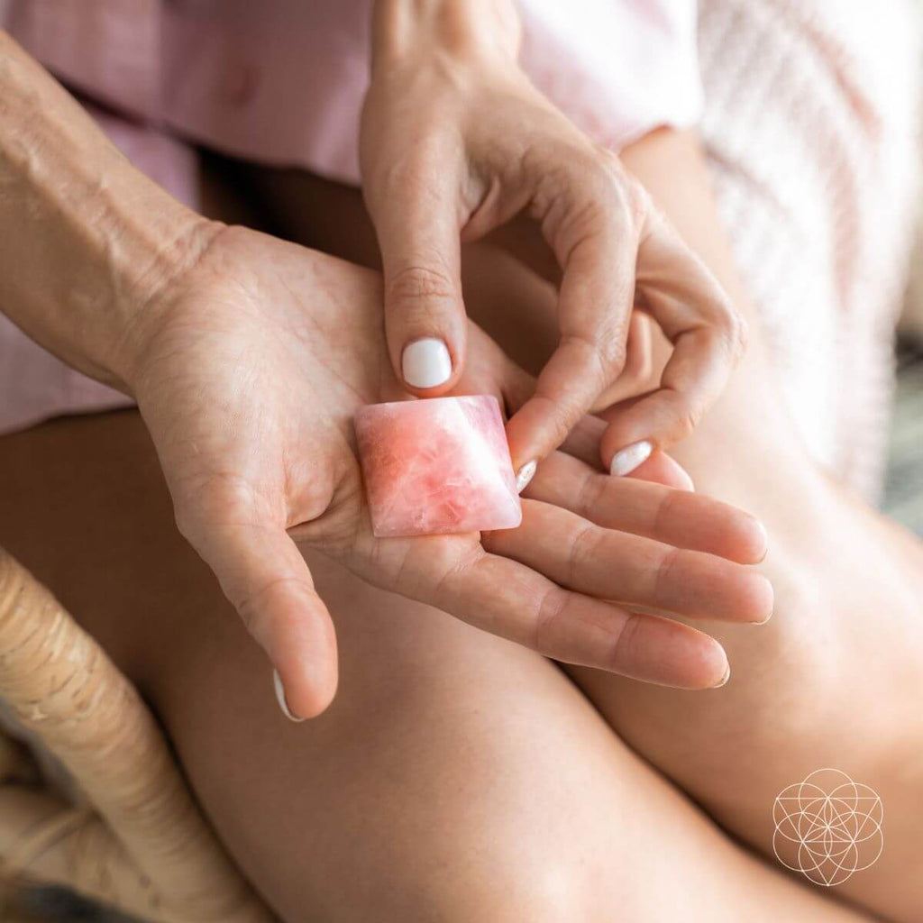 Rose Quartz Pyramid of Fertility - Pileggi on the Square Salon Powered by Gatto Salon Group