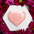 Royal Diamond Heart - Madagascar Rose Quartz for Infinite Love - Pileggi on the Square Salon Powered by Gatto Salon Group
