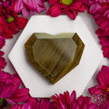 Royal Diamond Heart - Mexican Gold Obsidian for Protection - Pileggi on the Square Salon Powered by Gatto Salon Group