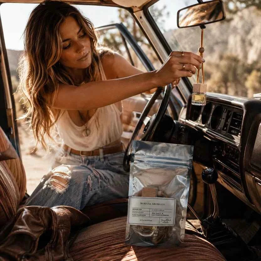 Sea Salt & Cactus Flower Car Diffuser