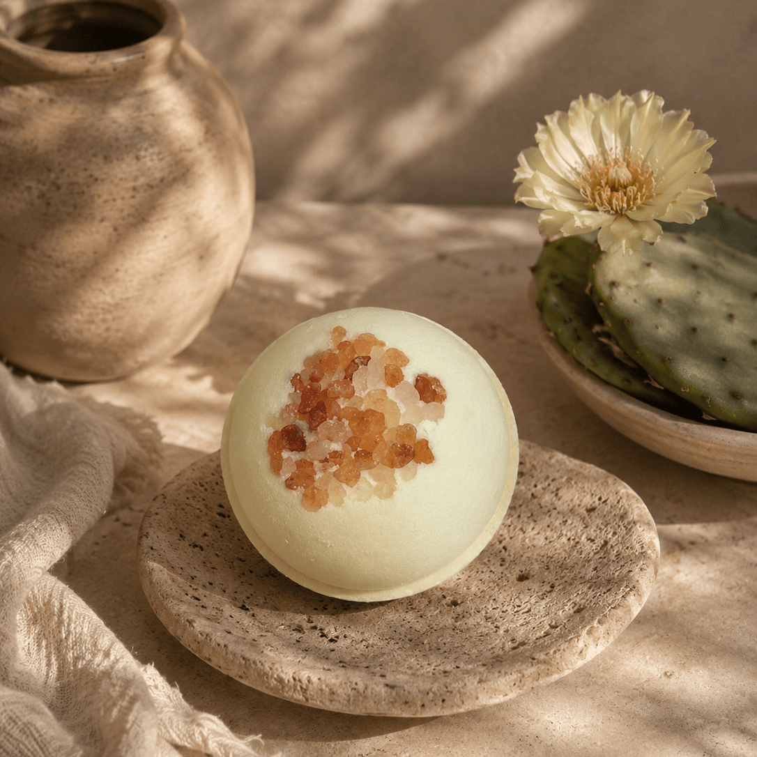 Sea Salt + Cactus Flower - Hemp Infused Bath Bomb - Pileggi on the Square Salon Powered by Gatto Salon Group