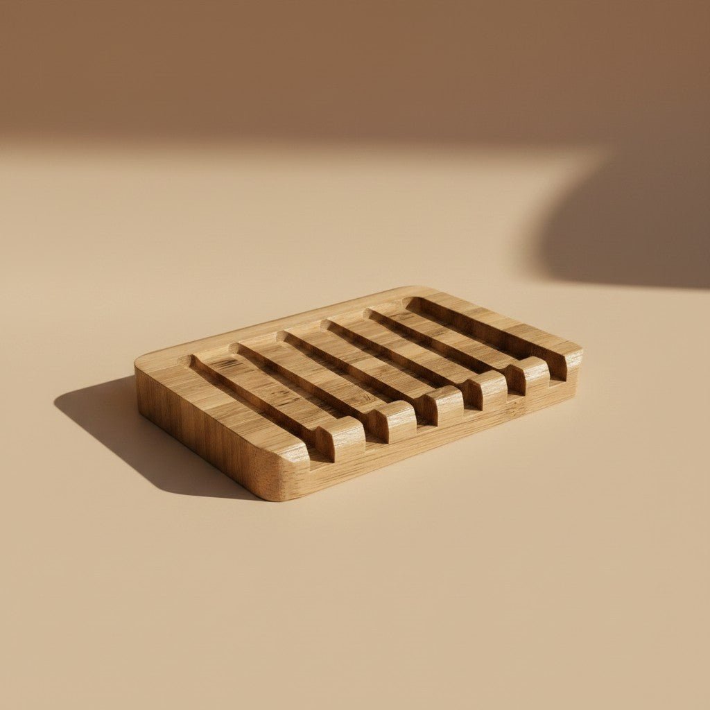 Self-Draining Soap Dish