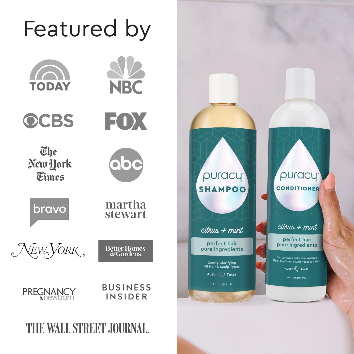 Shampoo (Sulfate/Paraben/Silicone - Free) - Pileggi on the Square Salon Powered by Gatto Salon Group