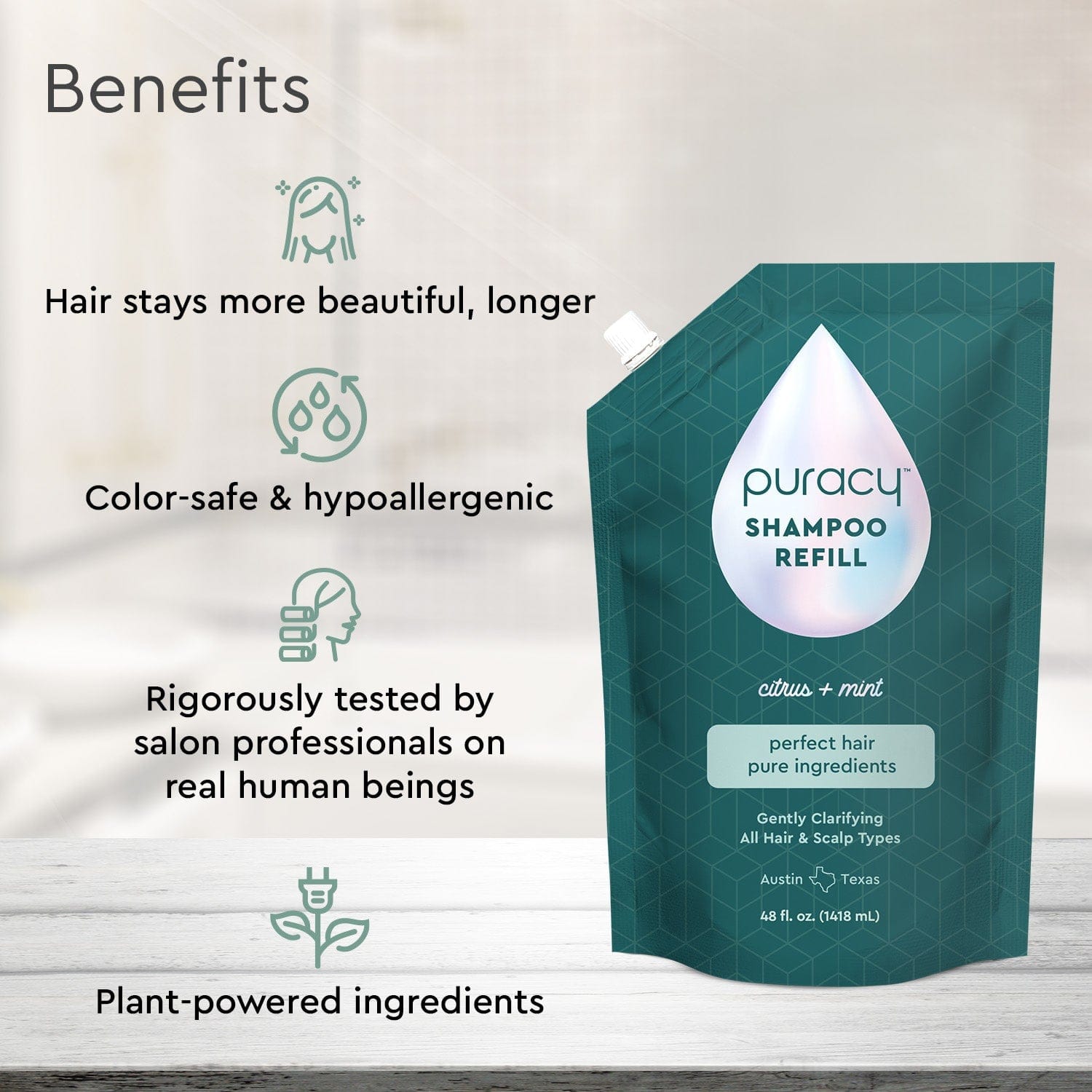 Shampoo (Sulfate/Paraben/Silicone - Free) - Pileggi on the Square Salon Powered by Gatto Salon Group