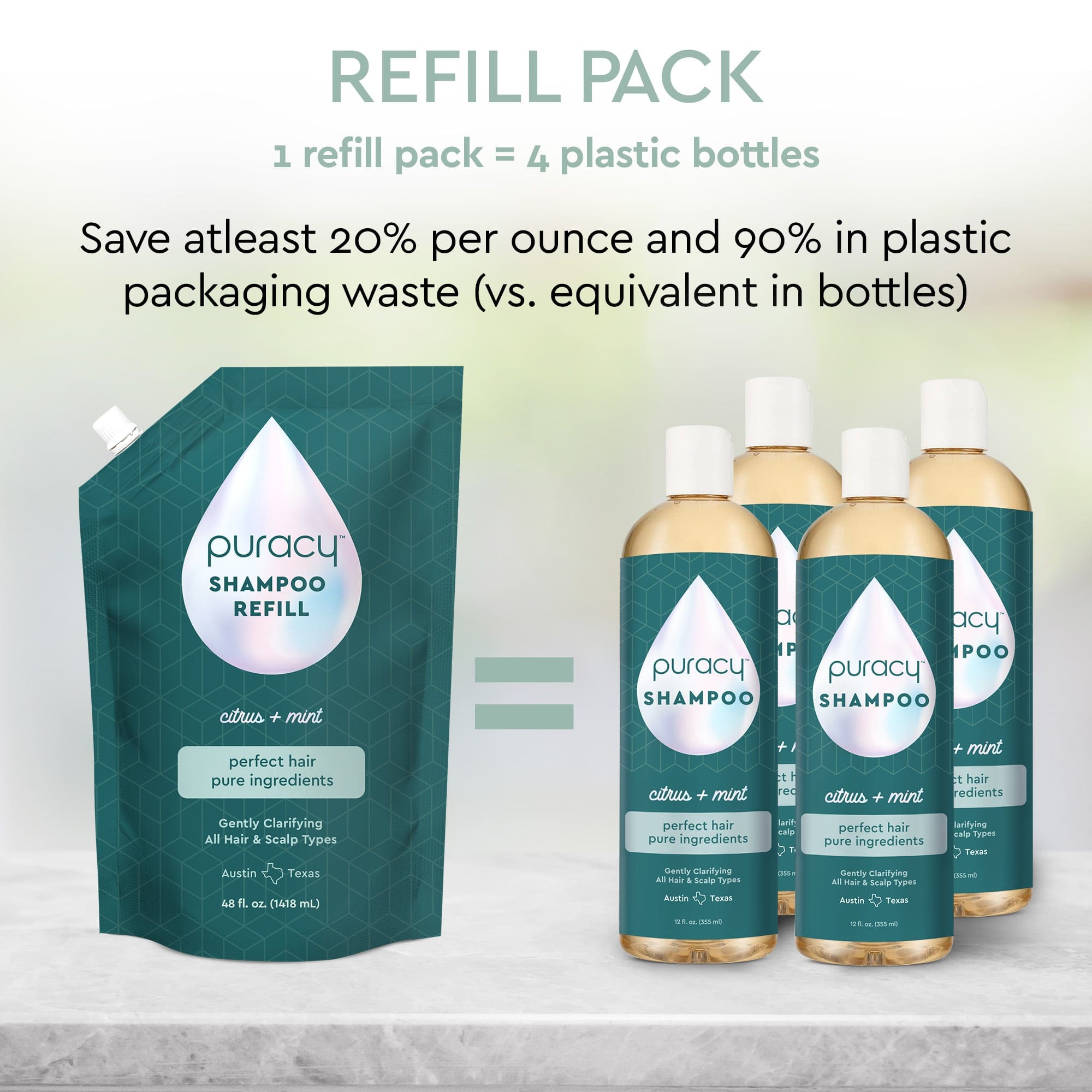 Shampoo (Sulfate/Paraben/Silicone - Free) - Pileggi on the Square Salon Powered by Gatto Salon Group
