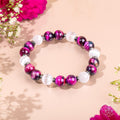 Shape Your Future – Pink Galaxy Tiger’s Eye Bracelet - Pileggi on the Square Salon Powered by Gatto Salon Group