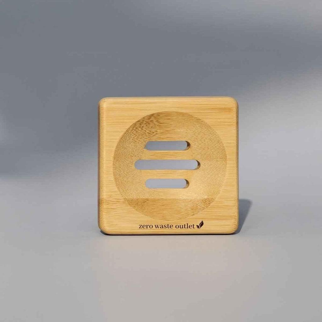 Small Square Bamboo Soap Dish - Pileggi on the Square Salon Powered by Gatto Salon Group