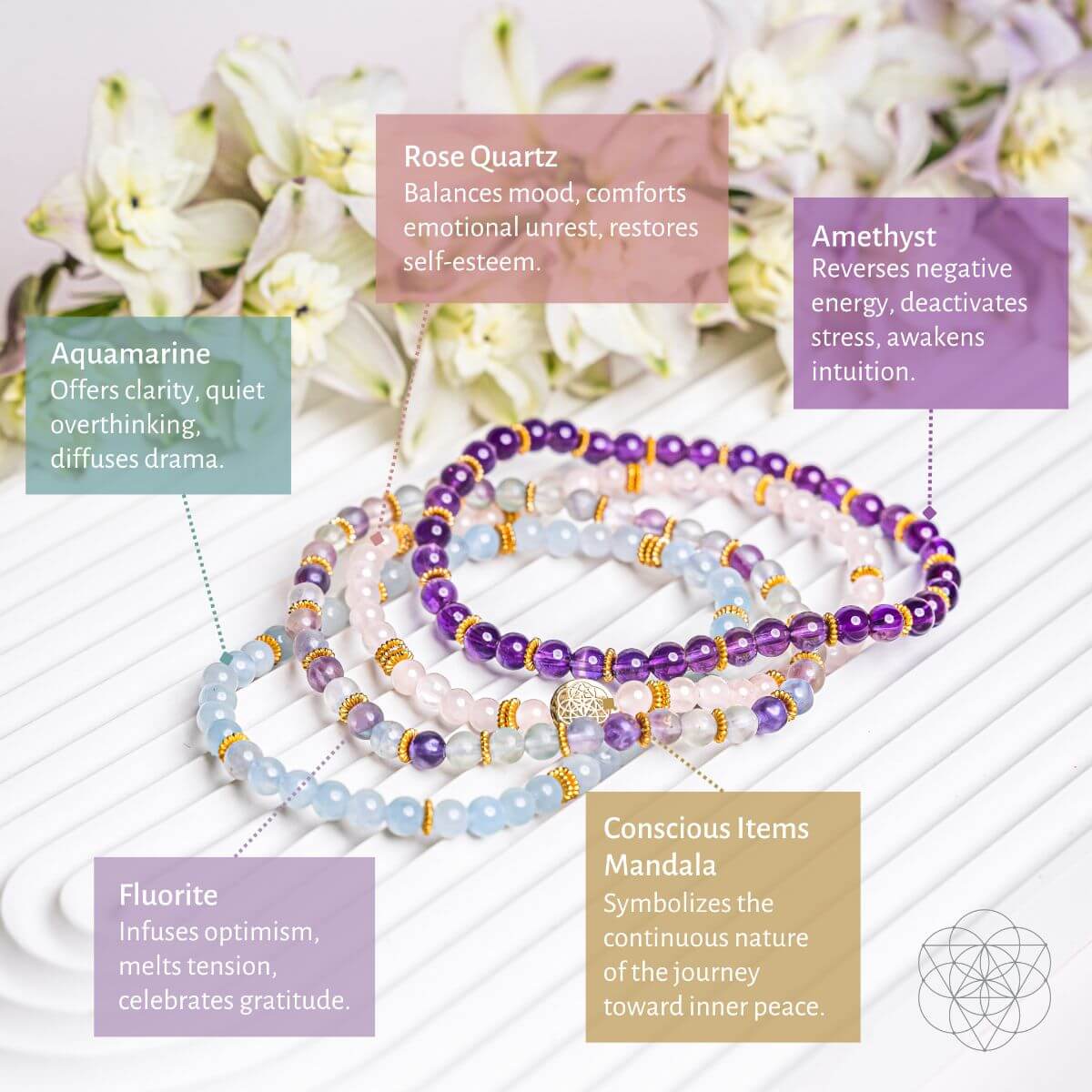 Soothing Anxiety - Free Bracelet Pack of 4 - Pileggi on the Square Salon Powered by Gatto Salon Group