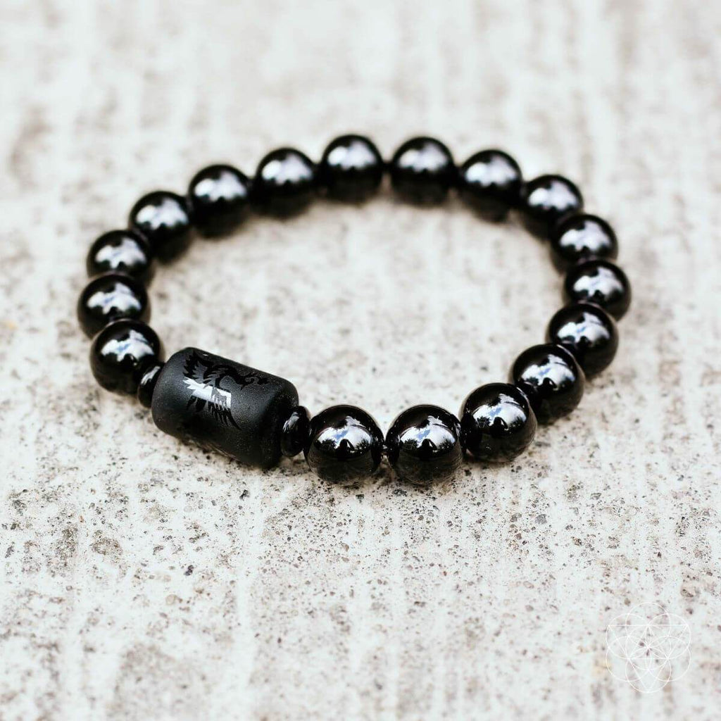 Soul Cleansing Black Obsidian Bracelet - Pileggi on the Square Salon Powered by Gatto Salon Group