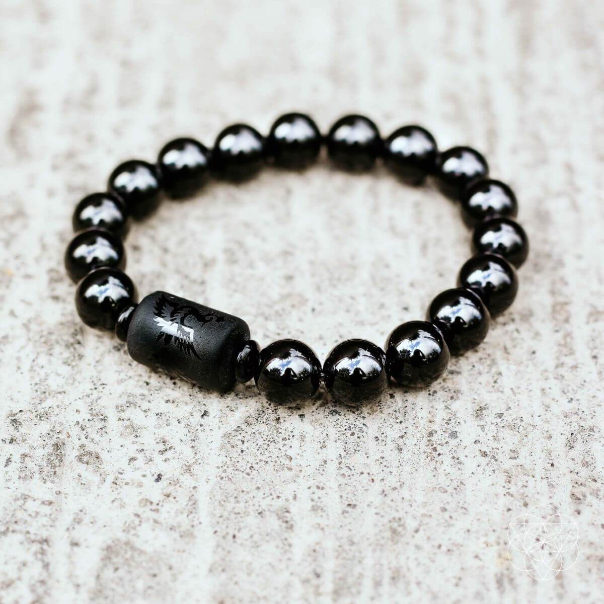 Soul Cleansing Black Obsidian Bracelet - Pileggi on the Square Salon Powered by Gatto Salon Group