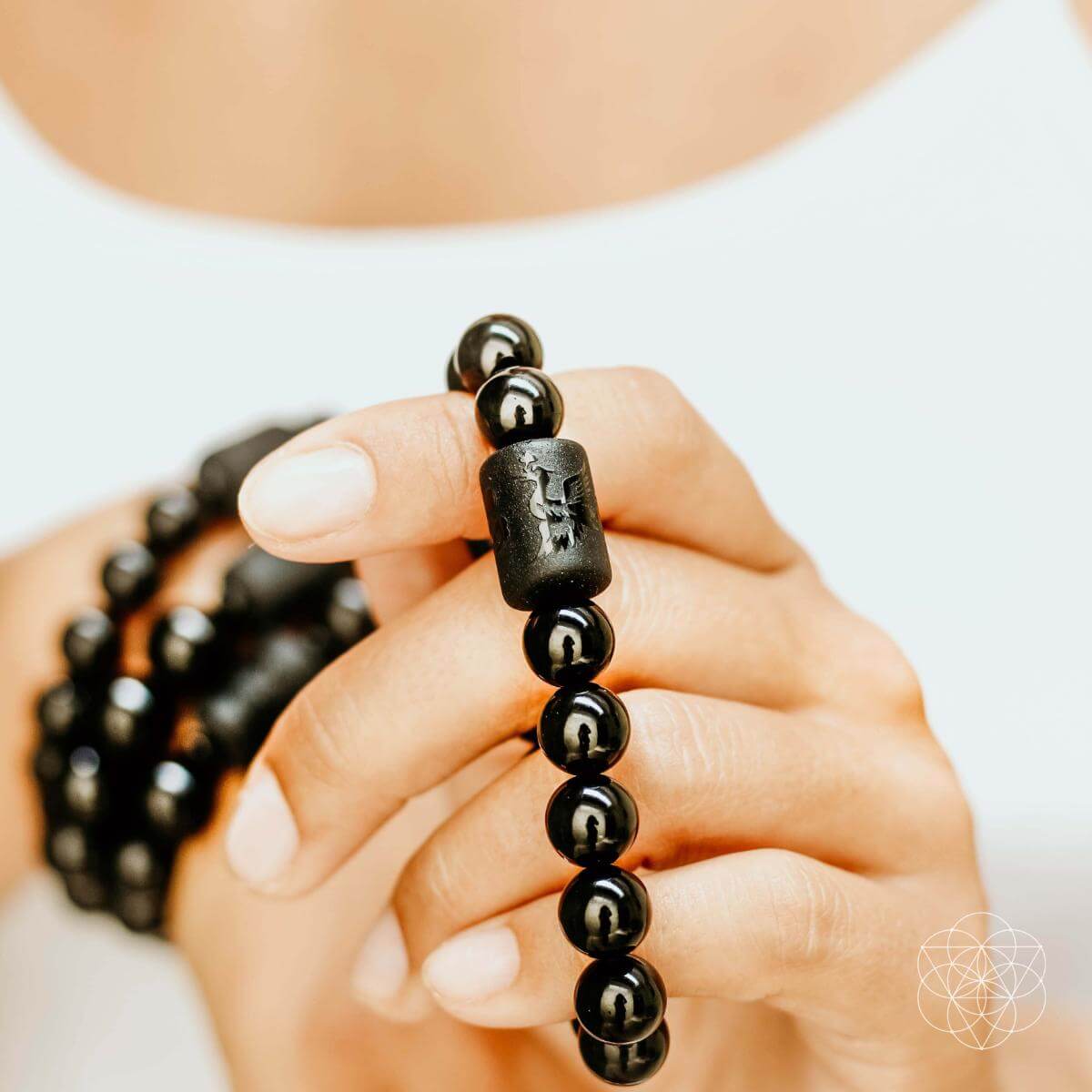 Soul Cleansing Black Obsidian Bracelet - Pileggi on the Square Salon Powered by Gatto Salon Group