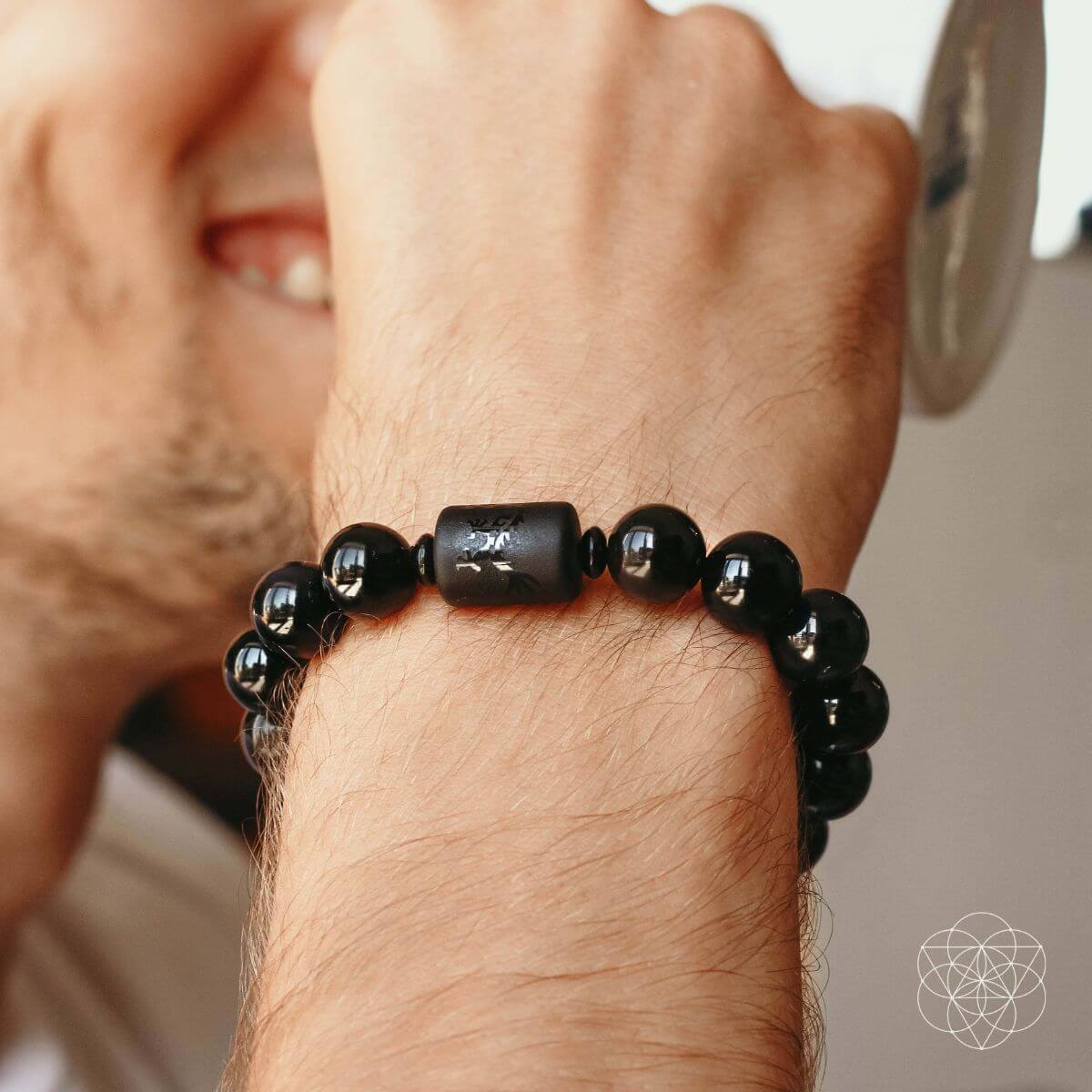 Soul Cleansing Black Obsidian Bracelet - Pileggi on the Square Salon Powered by Gatto Salon Group