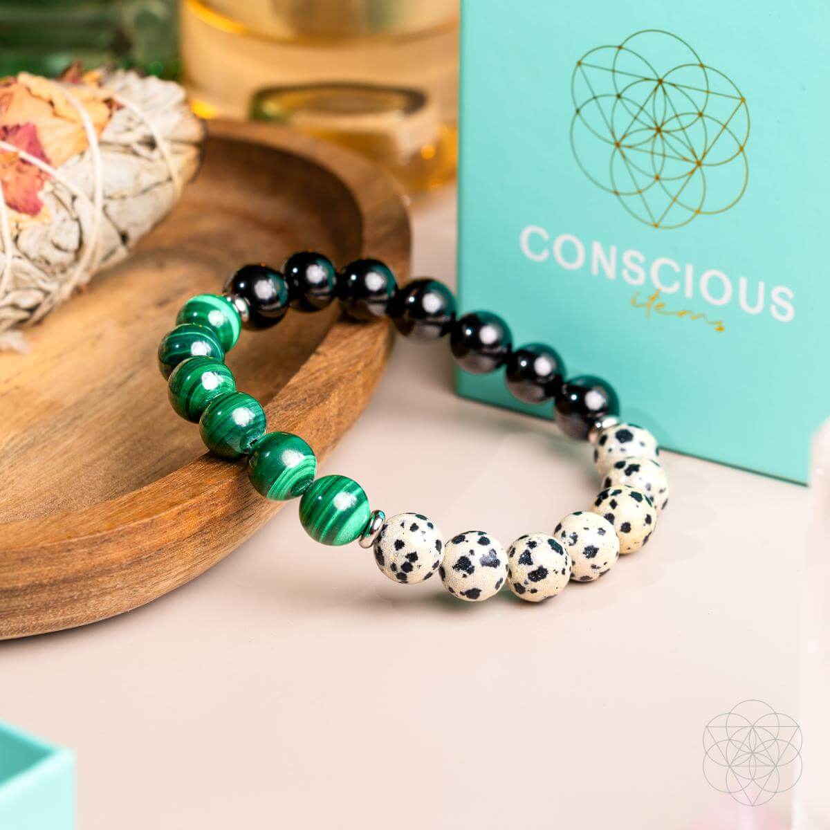 Soul Reset: Dalmatian Jasper Bracelet of Healing - Pileggi on the Square Salon Powered by Gatto Salon Group
