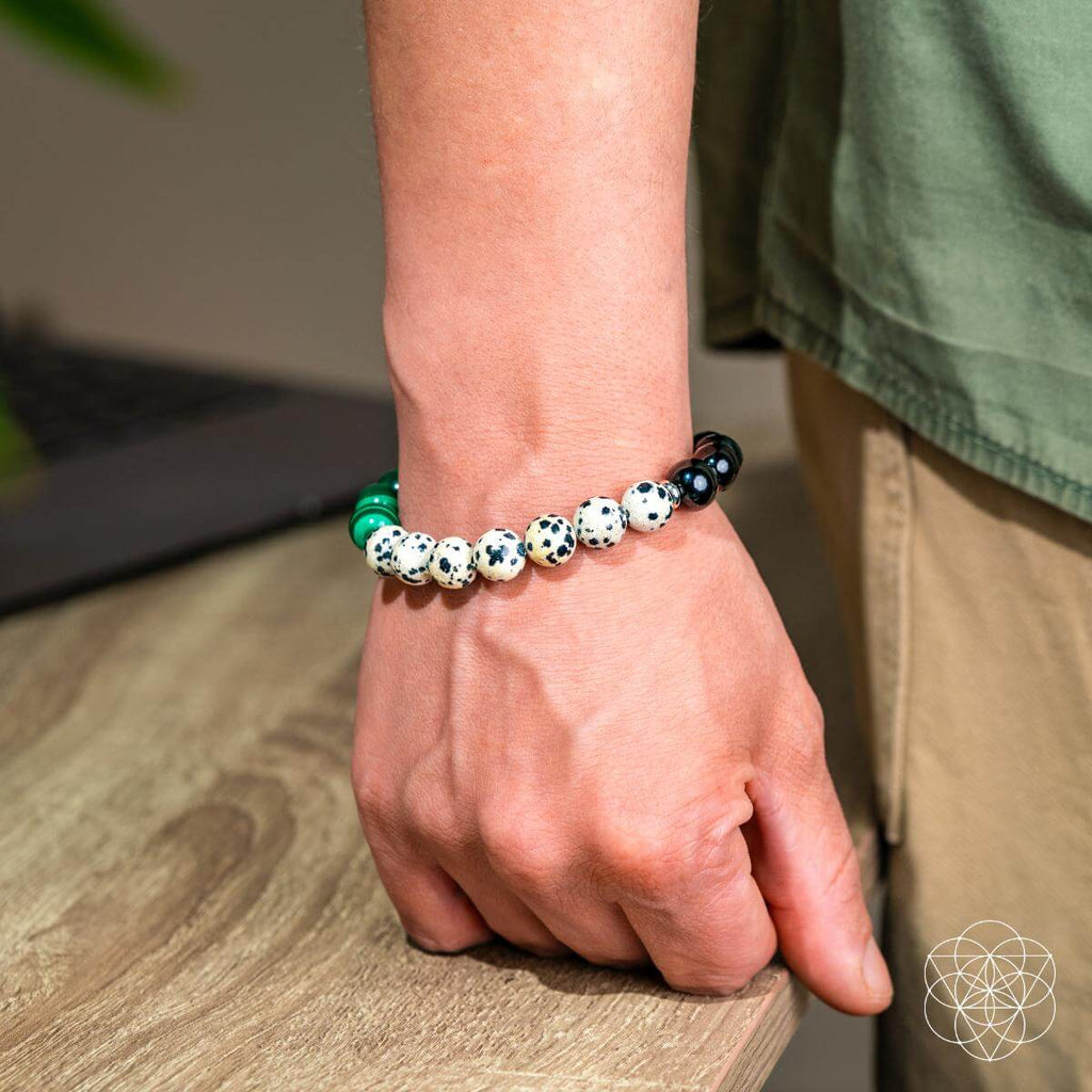 Soul Reset: Dalmatian Jasper Bracelet of Healing - Pileggi on the Square Salon Powered by Gatto Salon Group