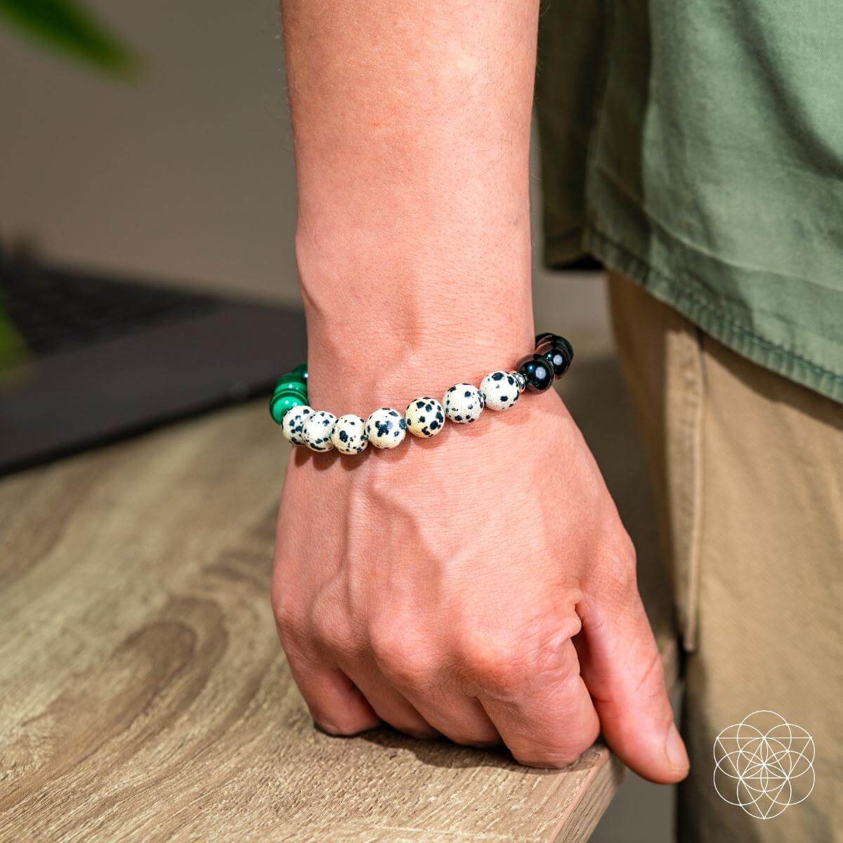 Soul Reset: Dalmatian Jasper Bracelet of Healing - Pileggi on the Square Salon Powered by Gatto Salon Group