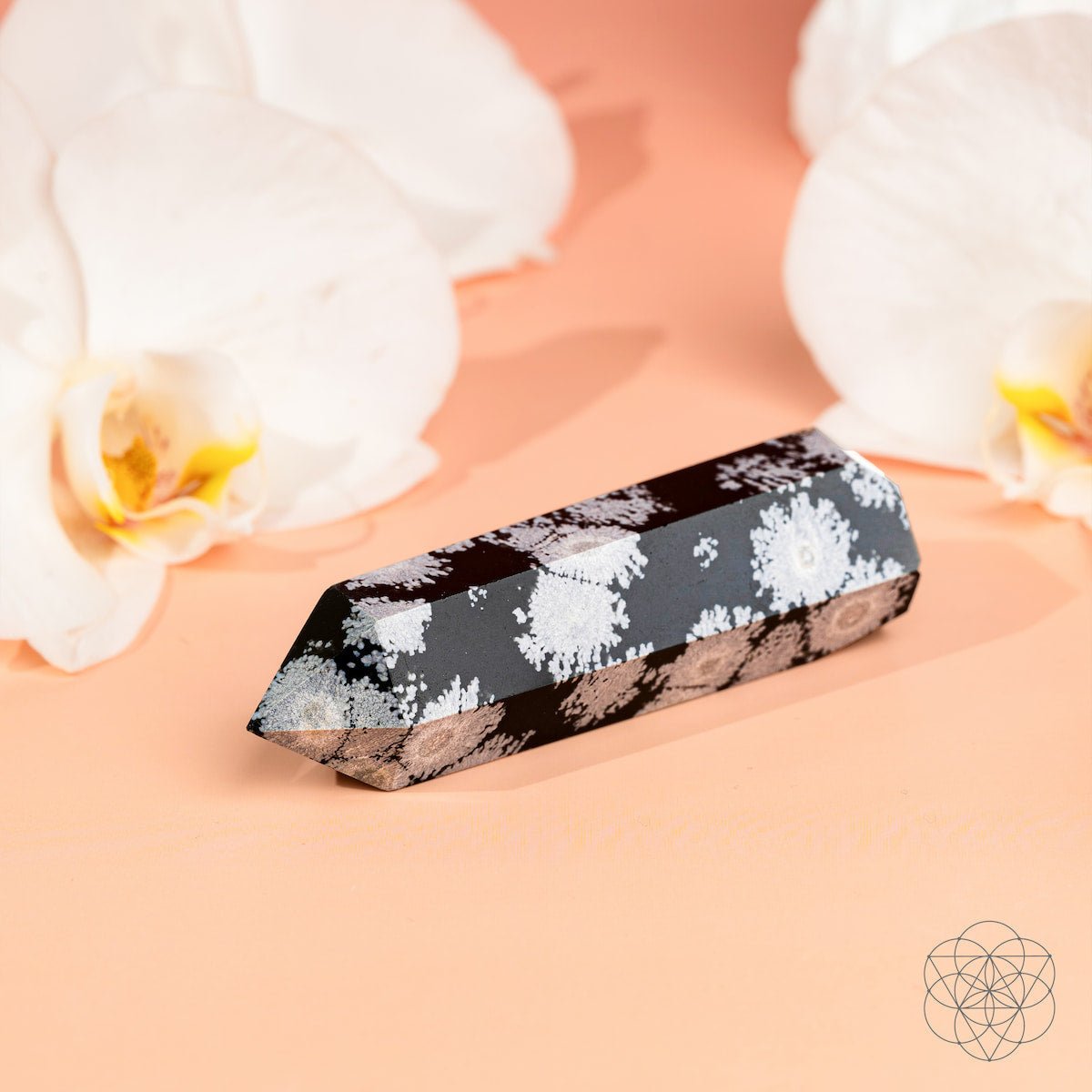 Spiritual Bodyguard - Snowflake Obsidian Point - Pileggi on the Square Salon Powered by Gatto Salon Group