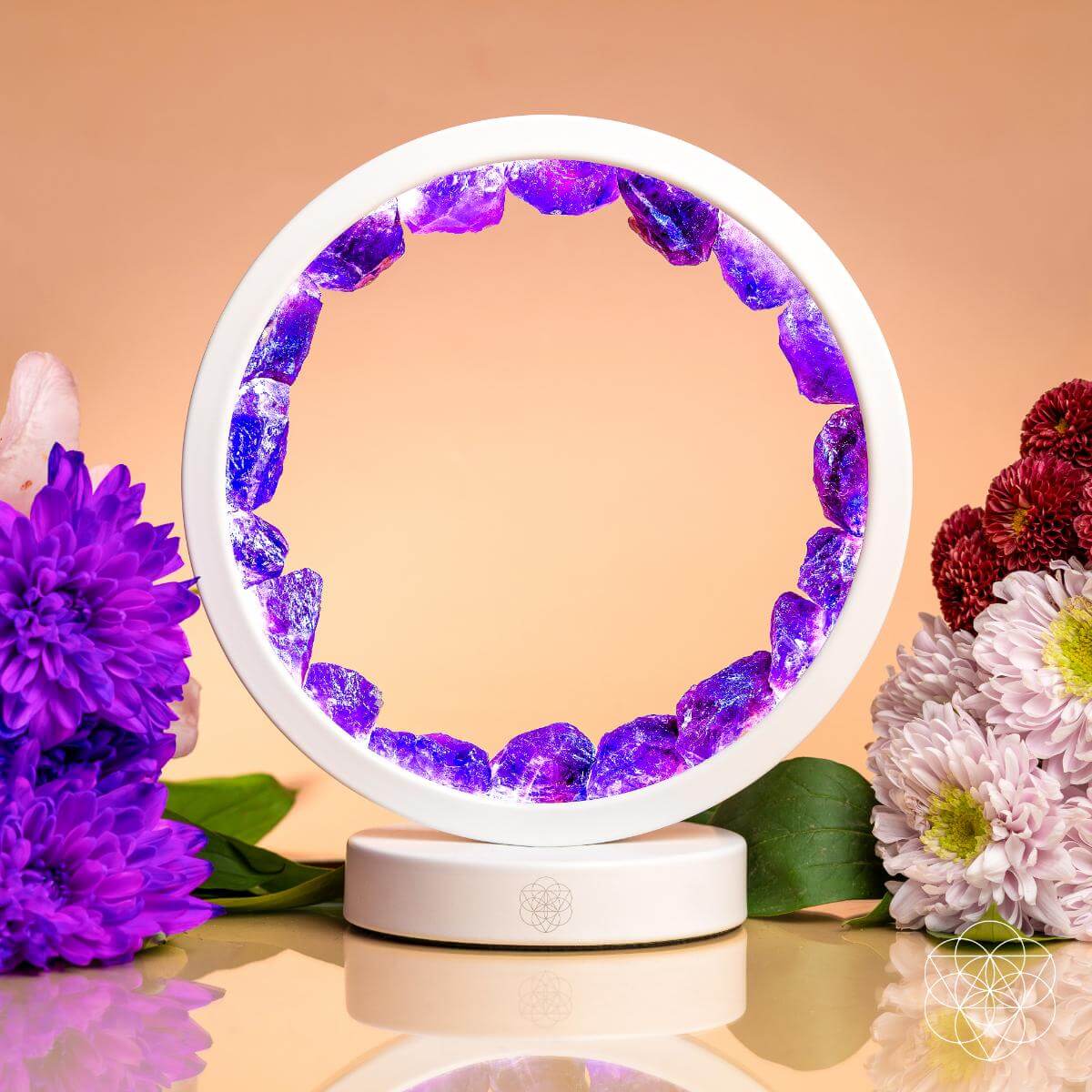 Stress Less, Sleep More – Amethyst Healing Lamp - Pileggi on the Square Salon Powered by Gatto Salon Group