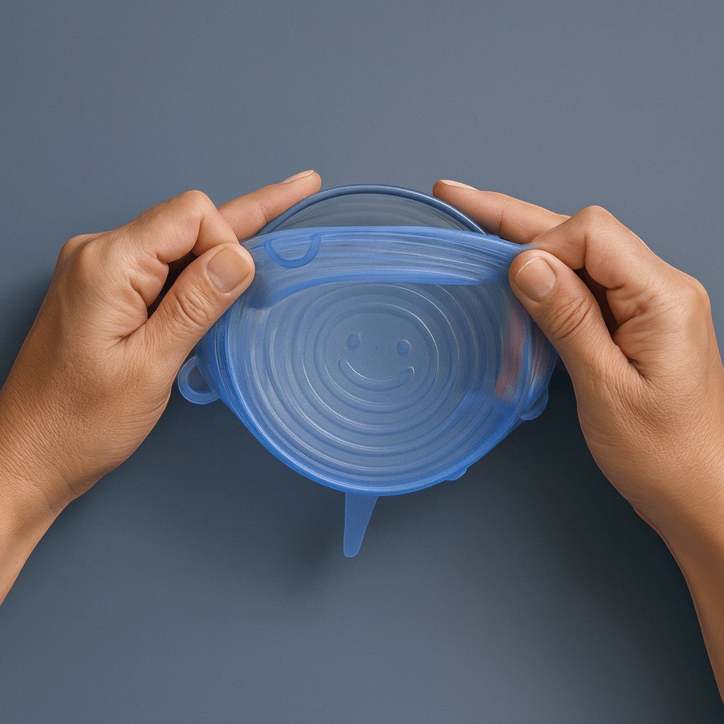 Stretchy Bowl Lids 6 Pack - Food-Safe Silicone