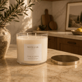 Teak & Coral Candle - Pileggi on the Square Salon Powered by Gatto Salon Group