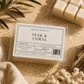 Teak & Coral Wickless Tart - Pileggi on the Square Salon Powered by Gatto Salon Group