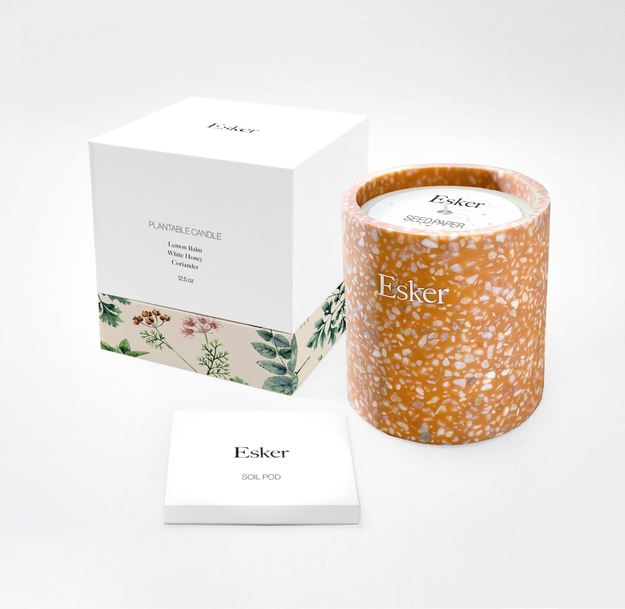 Terracotta Plantable Candle - Pileggi on the Square Salon Powered by Gatto Salon Group
