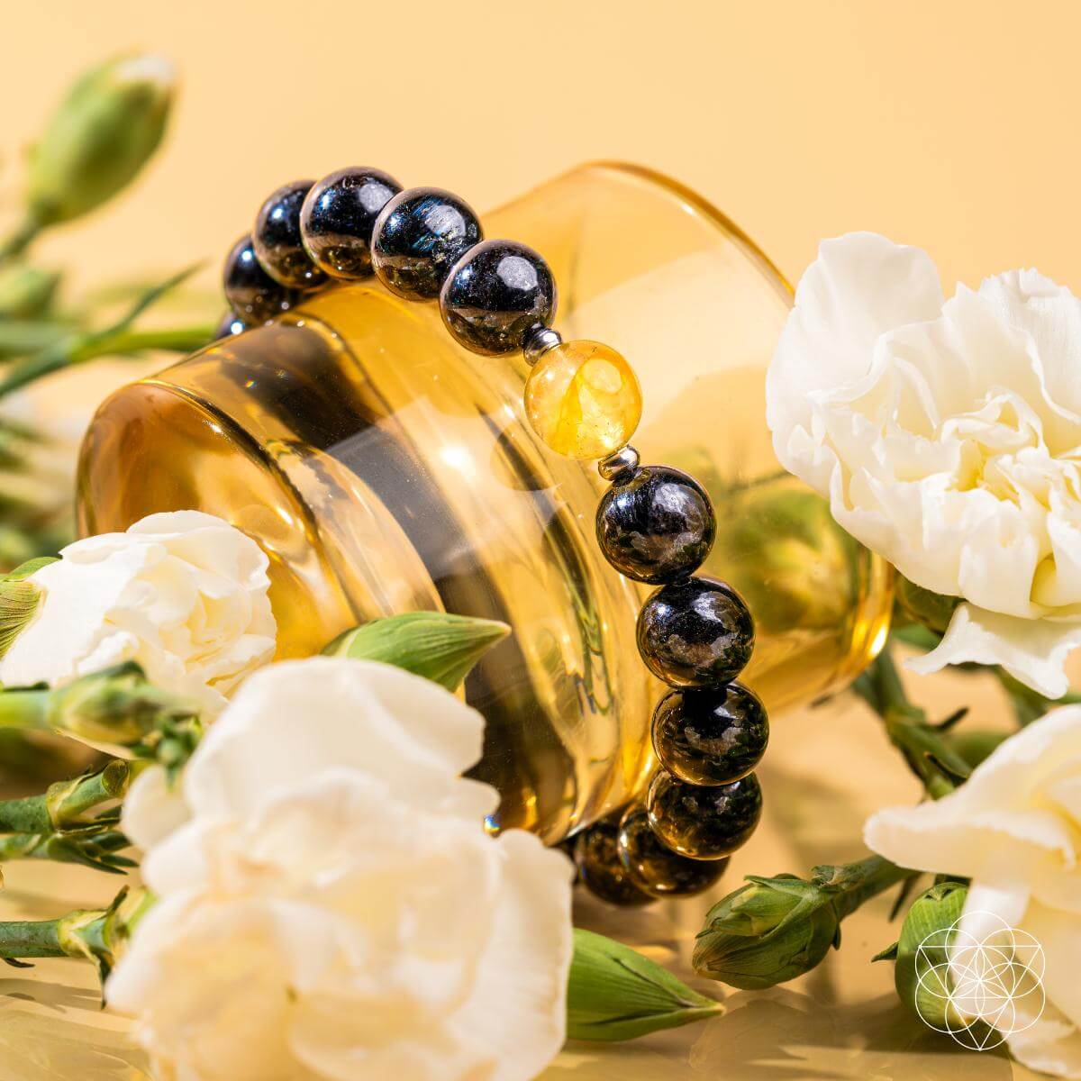 The Arfvedsonite Deep Healing Bracelet - Pileggi on the Square Salon Powered by Gatto Salon Group