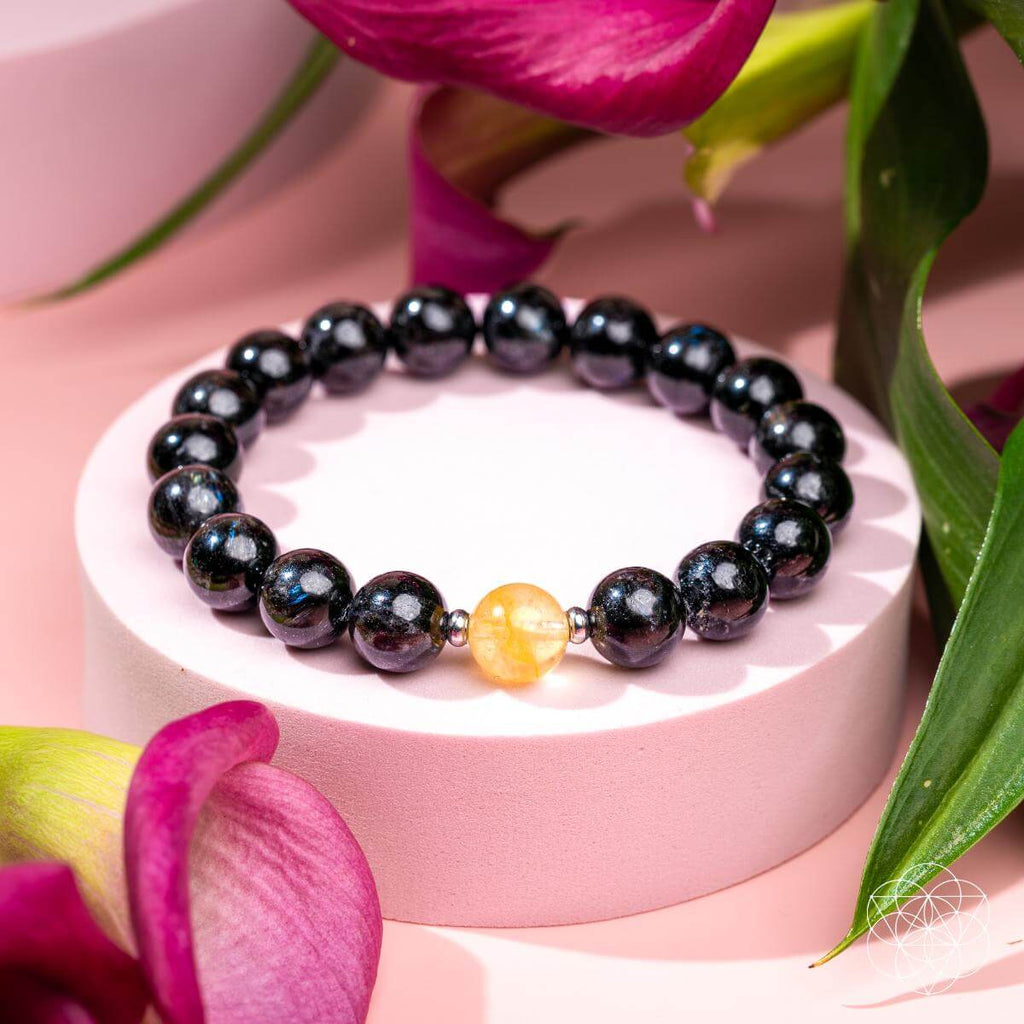The Arfvedsonite Deep Healing Bracelet - Pileggi on the Square Salon Powered by Gatto Salon Group