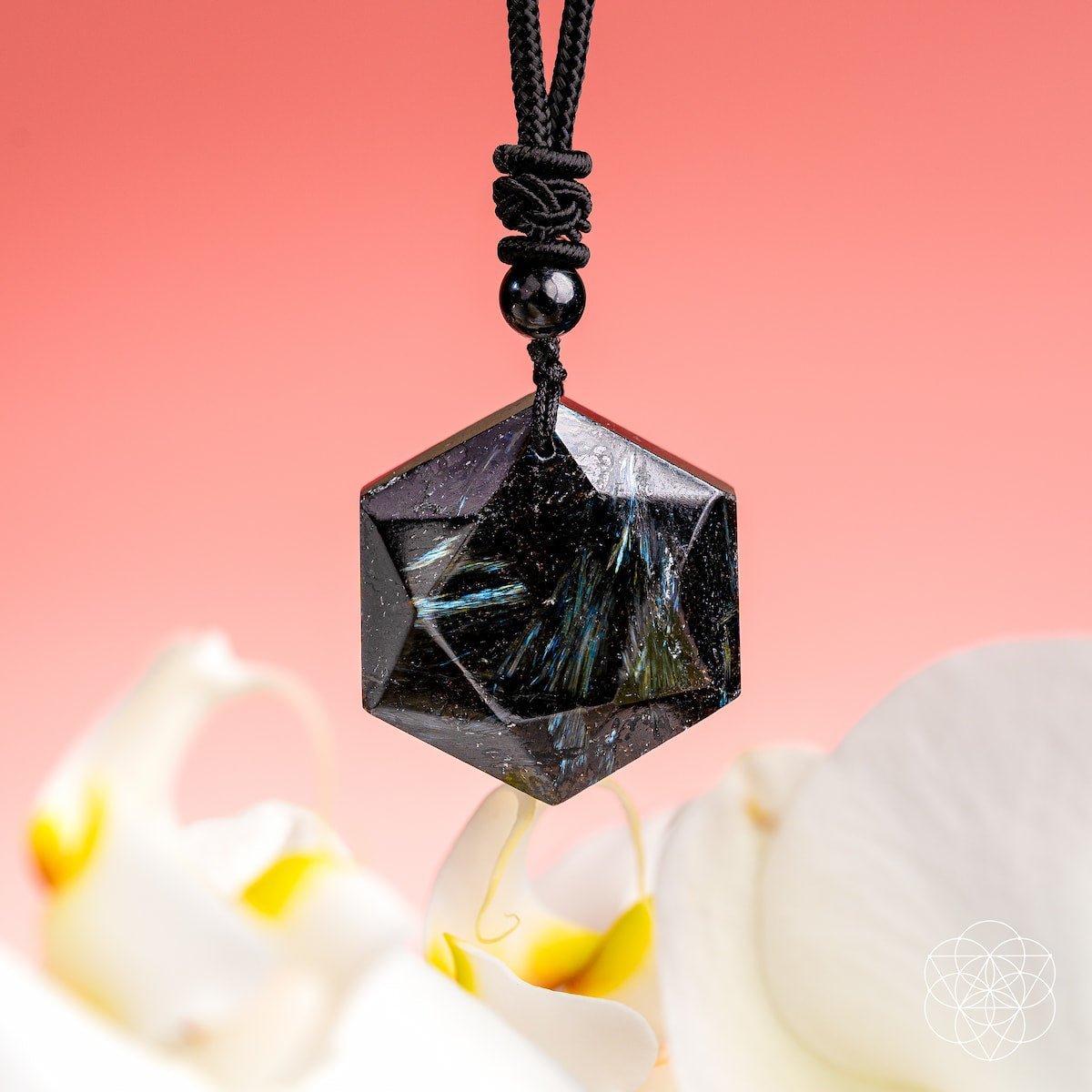 The Arfvedsonite Deep Healing Pendant - Pileggi on the Square Salon Powered by Gatto Salon Group