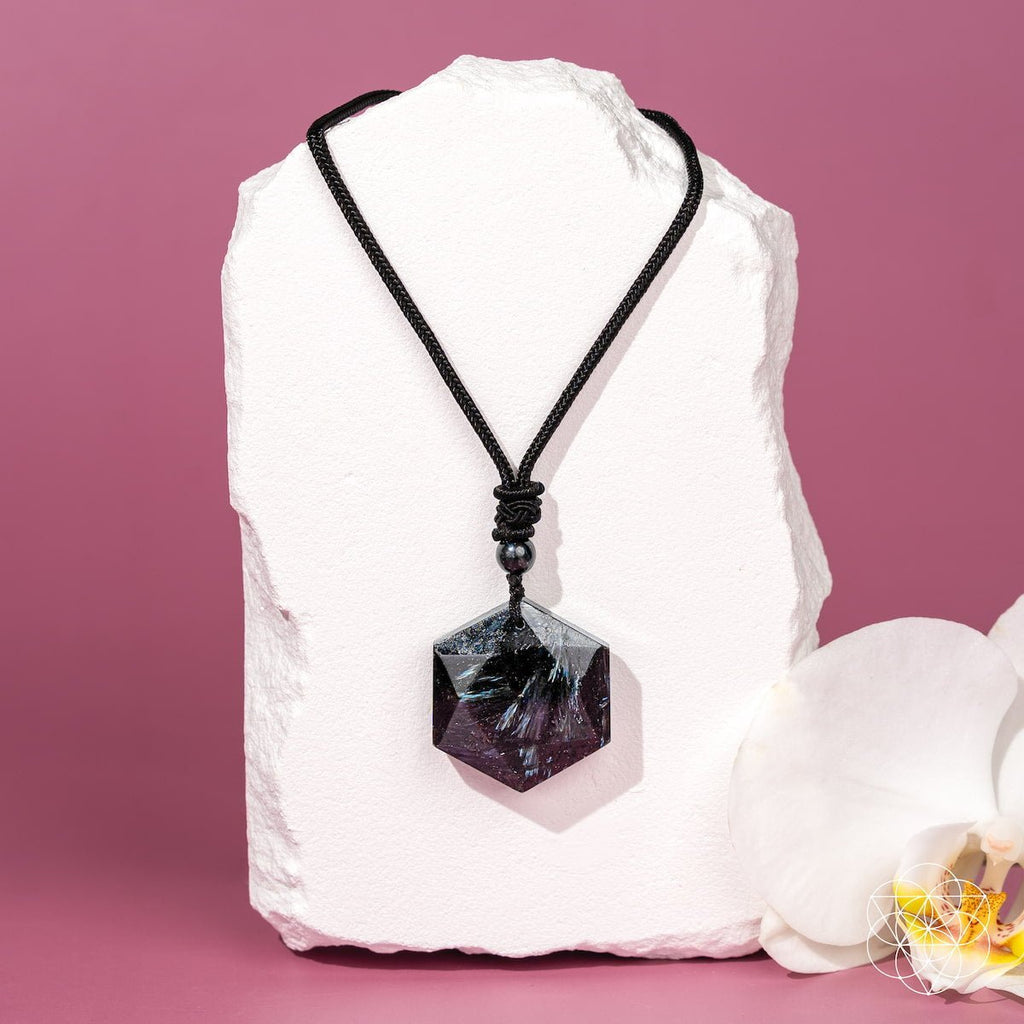 The Arfvedsonite Deep Healing Pendant - Pileggi on the Square Salon Powered by Gatto Salon Group
