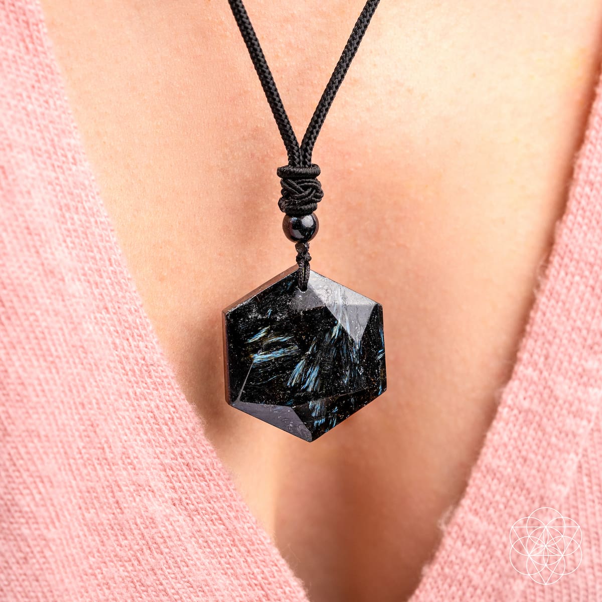The Arfvedsonite Deep Healing Pendant - Pileggi on the Square Salon Powered by Gatto Salon Group