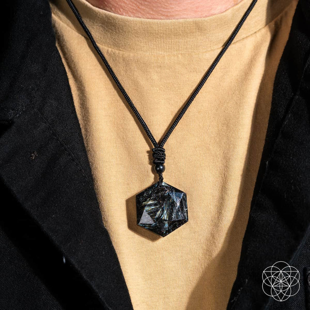 The Arfvedsonite Deep Healing Pendant - Pileggi on the Square Salon Powered by Gatto Salon Group