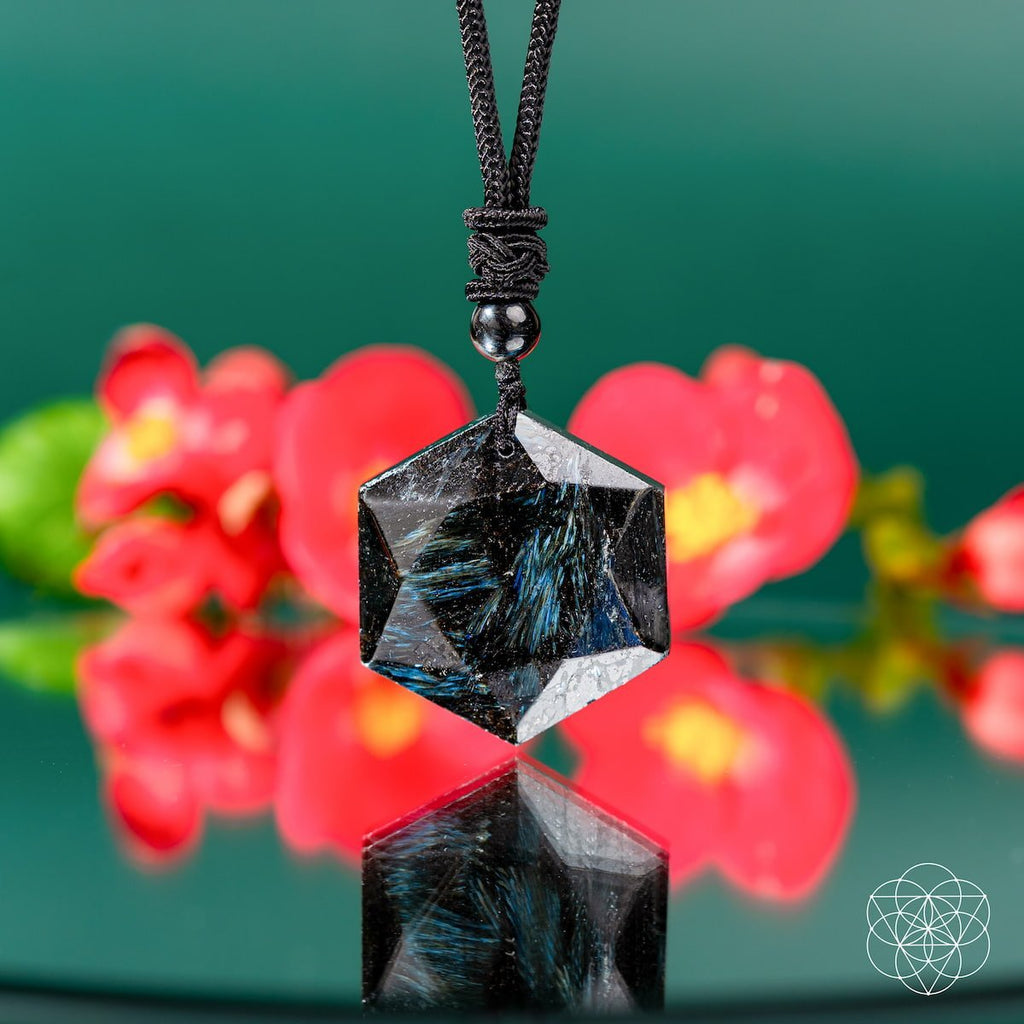 The Arfvedsonite Deep Healing Pendant - Pileggi on the Square Salon Powered by Gatto Salon Group