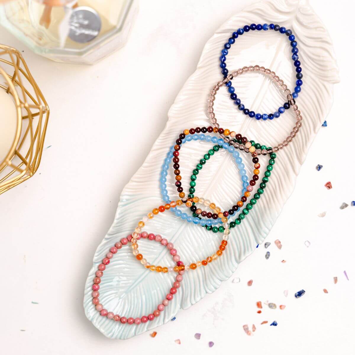 The Chakra - Balancing Bracelets Set - Pileggi on the Square Salon Powered by Gatto Salon Group