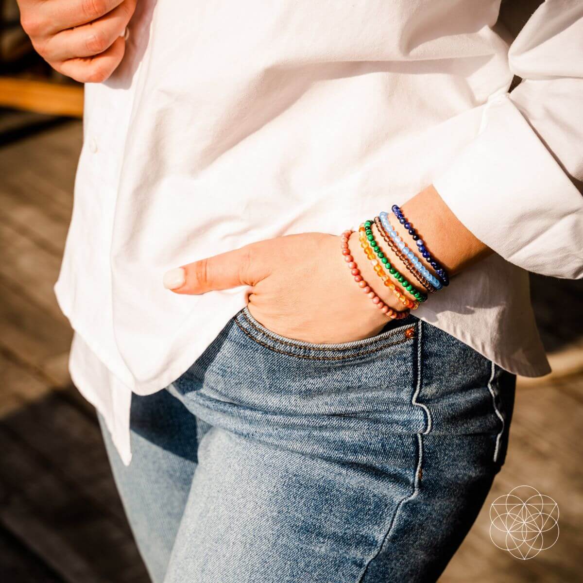 The Chakra - Balancing Bracelets Set - Pileggi on the Square Salon Powered by Gatto Salon Group