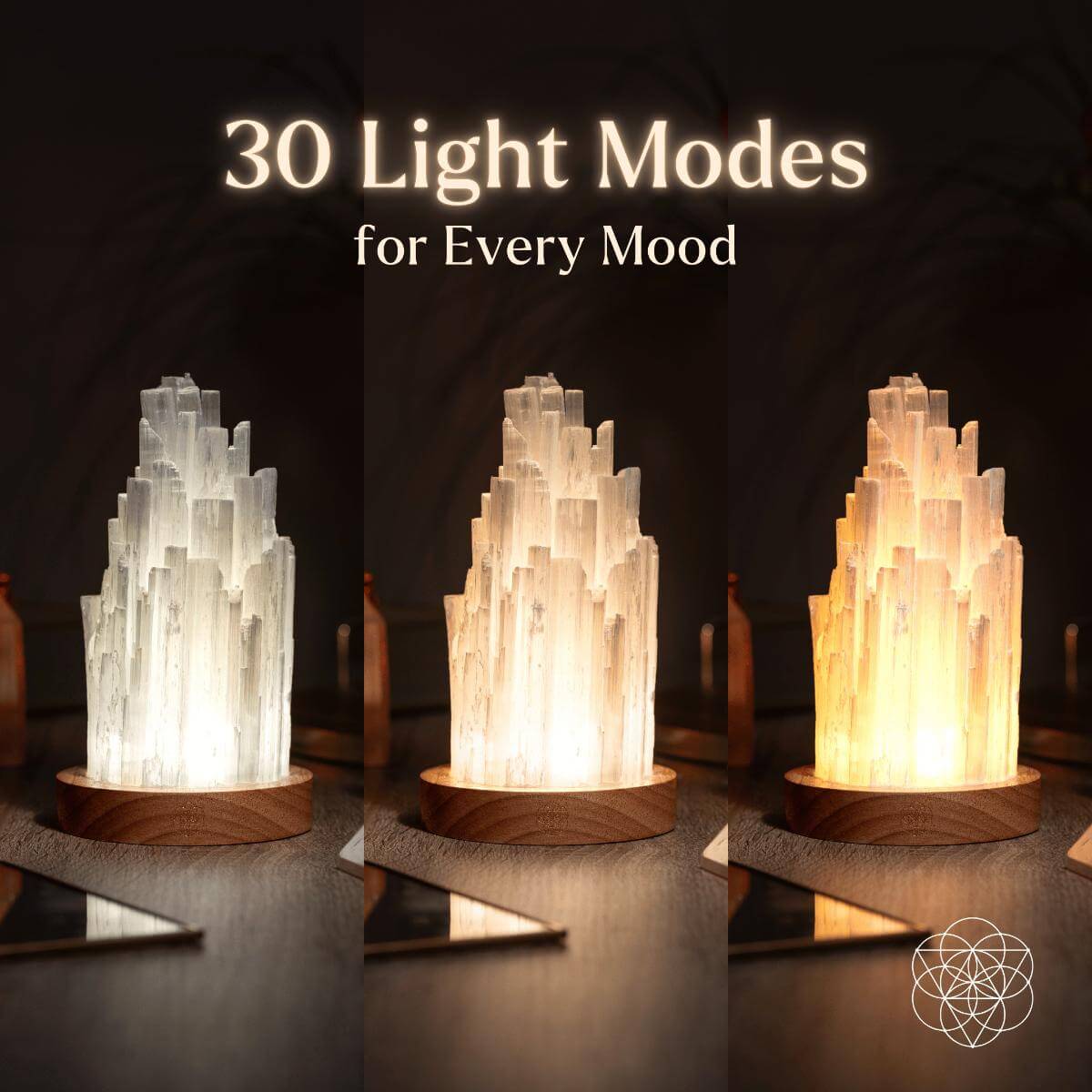 The Cleanse - All Selenite Lamp - 2 Pounds of Healing Power - Pileggi on the Square Salon Powered by Gatto Salon Group