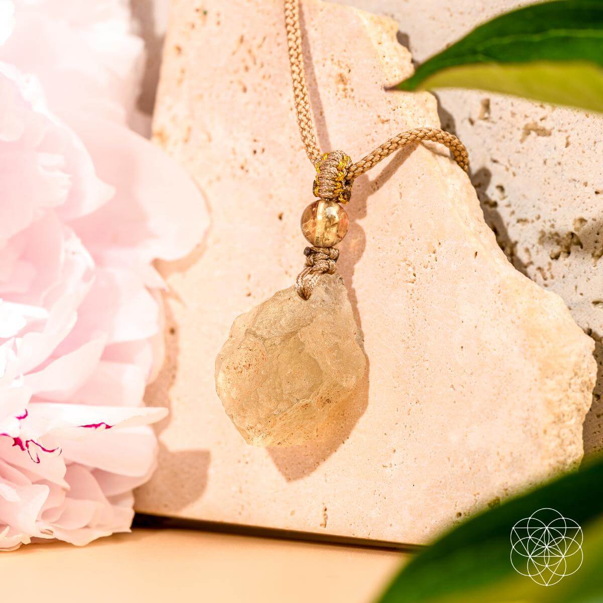The Destiny Relic – Libyan Desert Glass Pendant - Pileggi on the Square Salon Powered by Gatto Salon Group